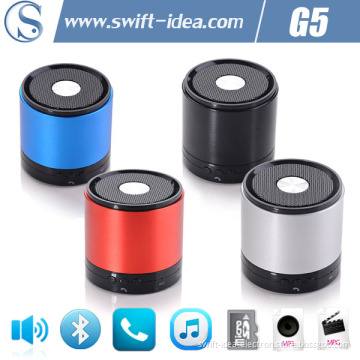 4 Colors Portable Wireless Bluetooth Speaker for iPhone/iPad/Samsung/MP3/MP4 (G5)